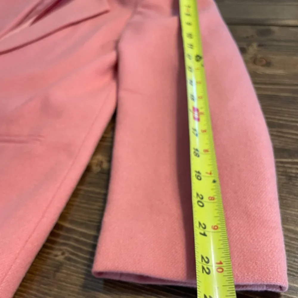 Vintage Rose Pink Wool Blazer - Picture 9 of 9
